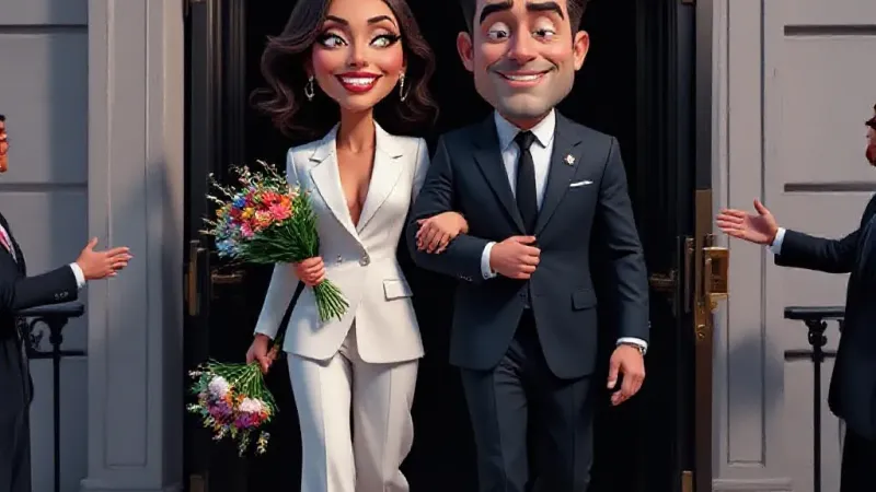Celebrity Weddings: Courthouse 'Authenticity,' Private