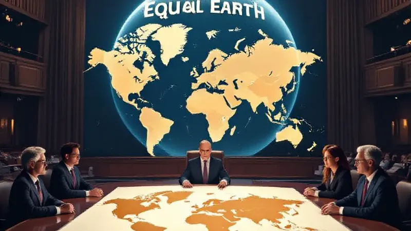 UN World Map Fixes Landmasses, Ends Inequality