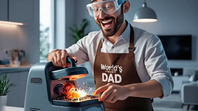 Clutter Control: Dad's Crush-Based Parenting Method